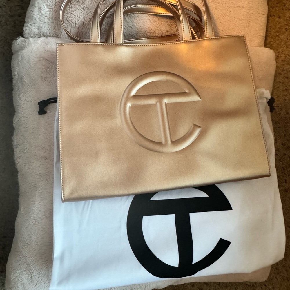 Telfar Medium Copper shopping Tote